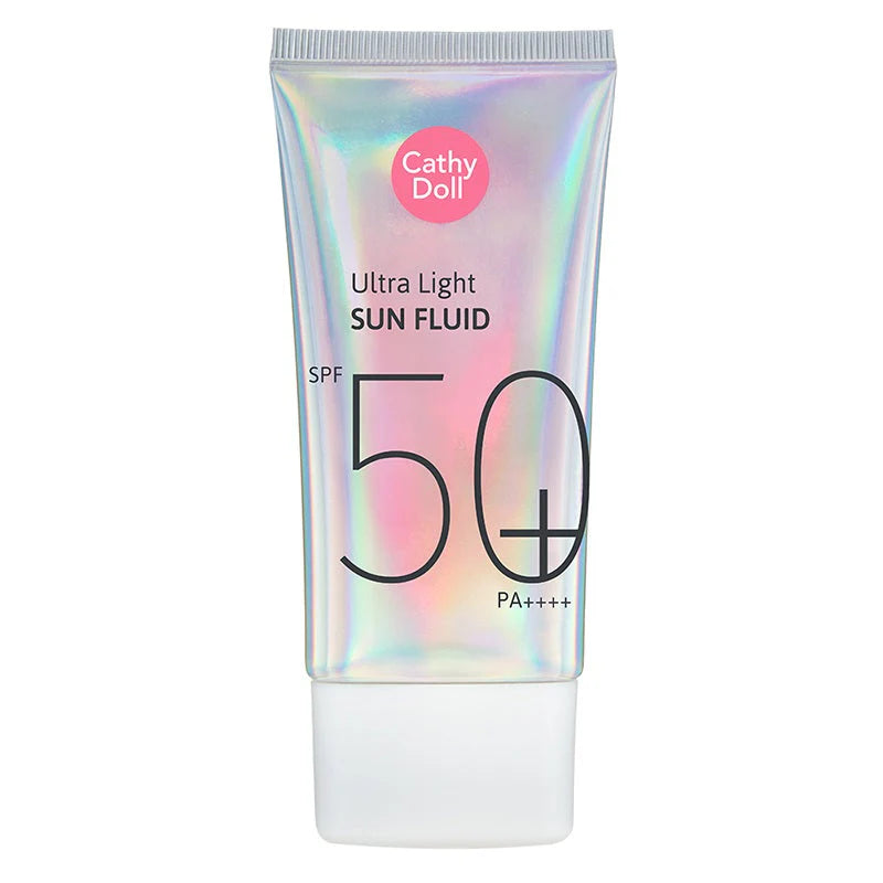 Cathy Doll Ultra Light Sun Fluid SPF 50+ - Glow Essence Dubai