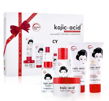 Kojic Acid Skin Brightening  Kit - Glow Essence Dubai
